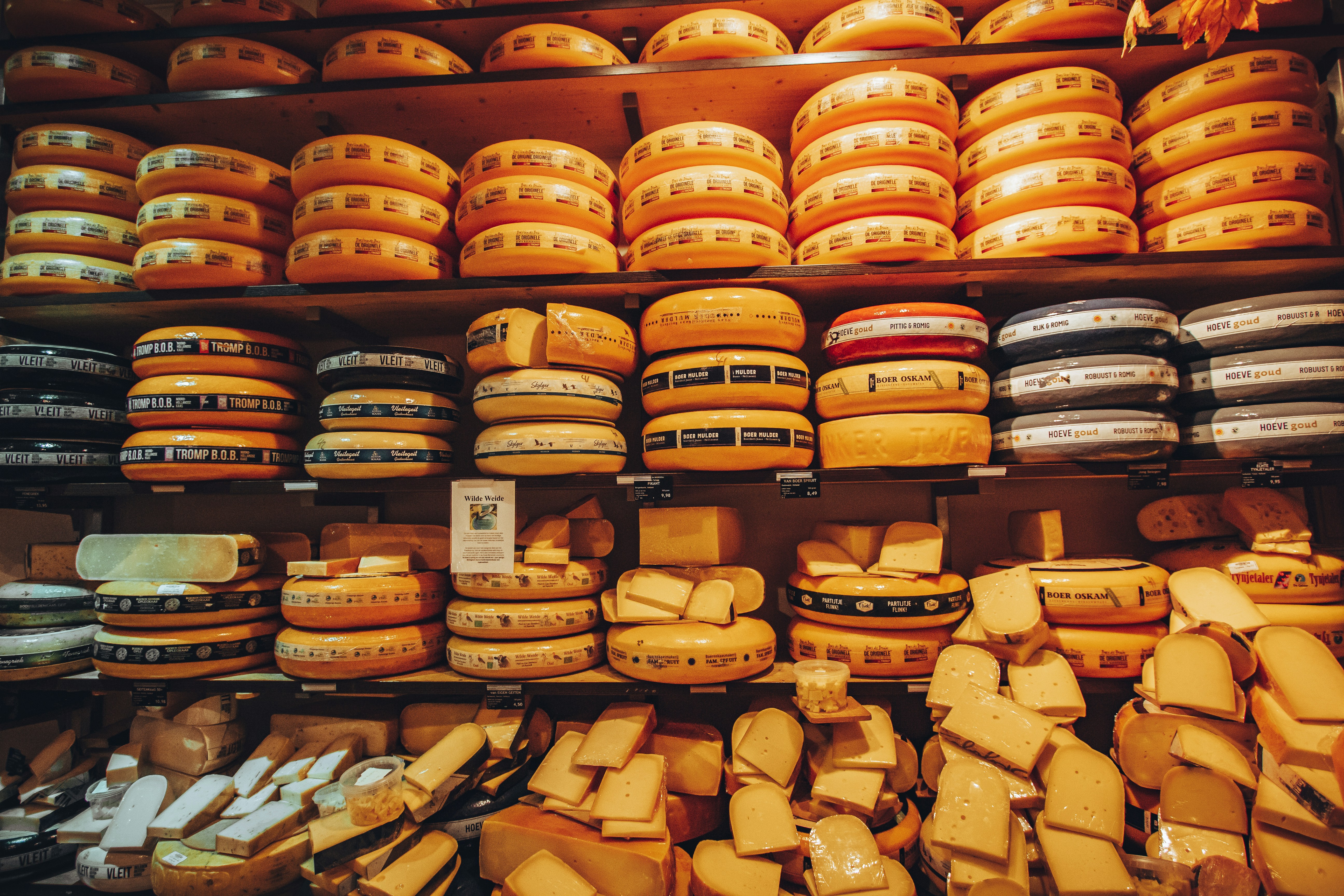 Käse und Molkereiprodukte